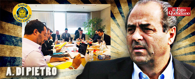 Copertina di M5s-Lega, Di Pietro: “Di Maio? Saccente. Dice che stanno scrivendo la storia, ma questa prima si fa e poi si scrive”