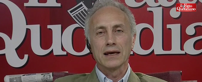 Copertina di M5s-Lega, Travaglio: “Salvini? Se non si sgancia da Berlusconi è un fanfarone. Promette ma chiede permesso a papi”