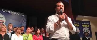 Governo Lega M5S, Salvini ad Aosta: “Per la prima volta si parla di temi e non ci si scanna sui nomi”