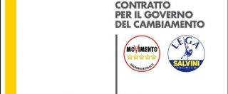 Copertina di Governo M5s-Lega, il contratto di governo: la versione definitiva del testo