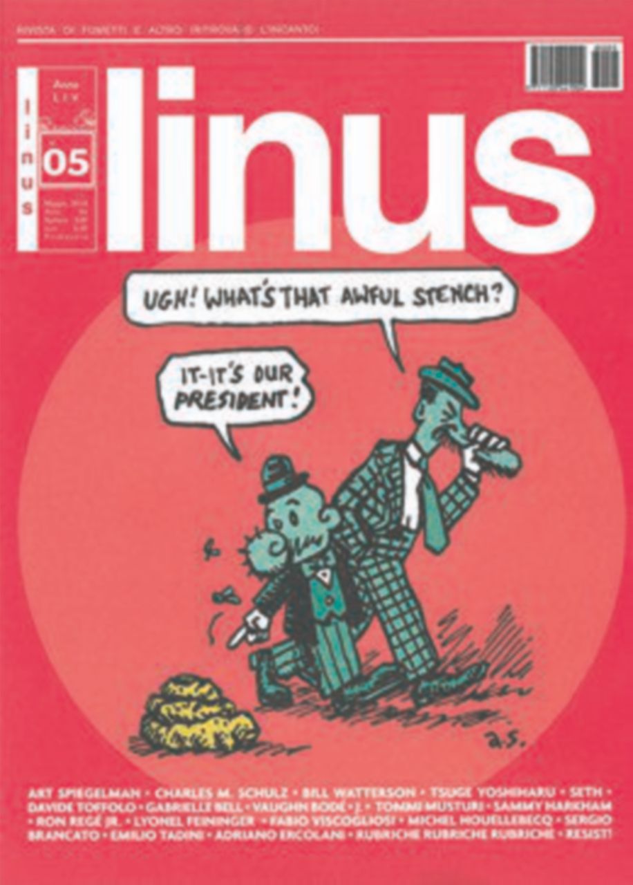 Copertina di Il nuovo Linus di Igort: la rivista di fumetto e cultura pop che mancava