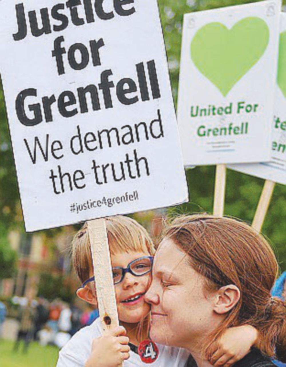 Vana speranza - Proteste a Londra - Ansa I pannelli infiammabili della strage di Grenfell restano in commercio