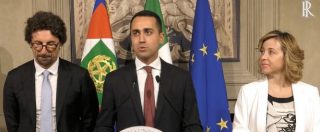 Copertina di Governo Lega-M5s, Di Maio al Quirinale: “Momento storico. Abbiamo fatto il nome a Mattarella, nasce la terza Repubblica”