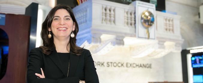 Borsa di New York, Stacey Cunningham: la prima donna al comando in 226 anni
