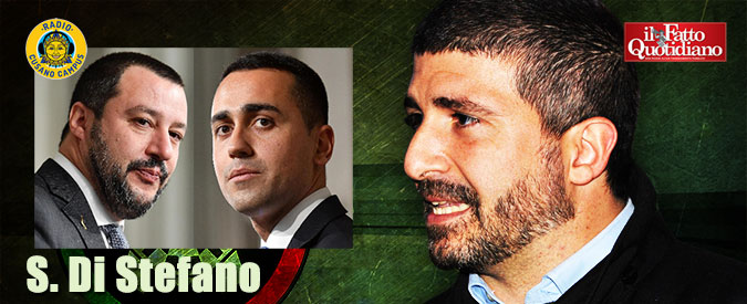 Copertina di Governo M5s-Lega, Di Stefano (Casapound): “Alcuni punti del contratto copiati da noi. Premier ideale? Salvini”