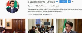 Copertina di Giuseppe Conte: ecco i profili ufficiali su Facebook, Twitter e Instagram del premier incaricato