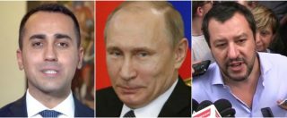 Copertina di Governo M5s-Lega, Putin: “Dai politici italiani parole positive su sanzioni. Paese affidabile ma subordinato alle scelte Ue”