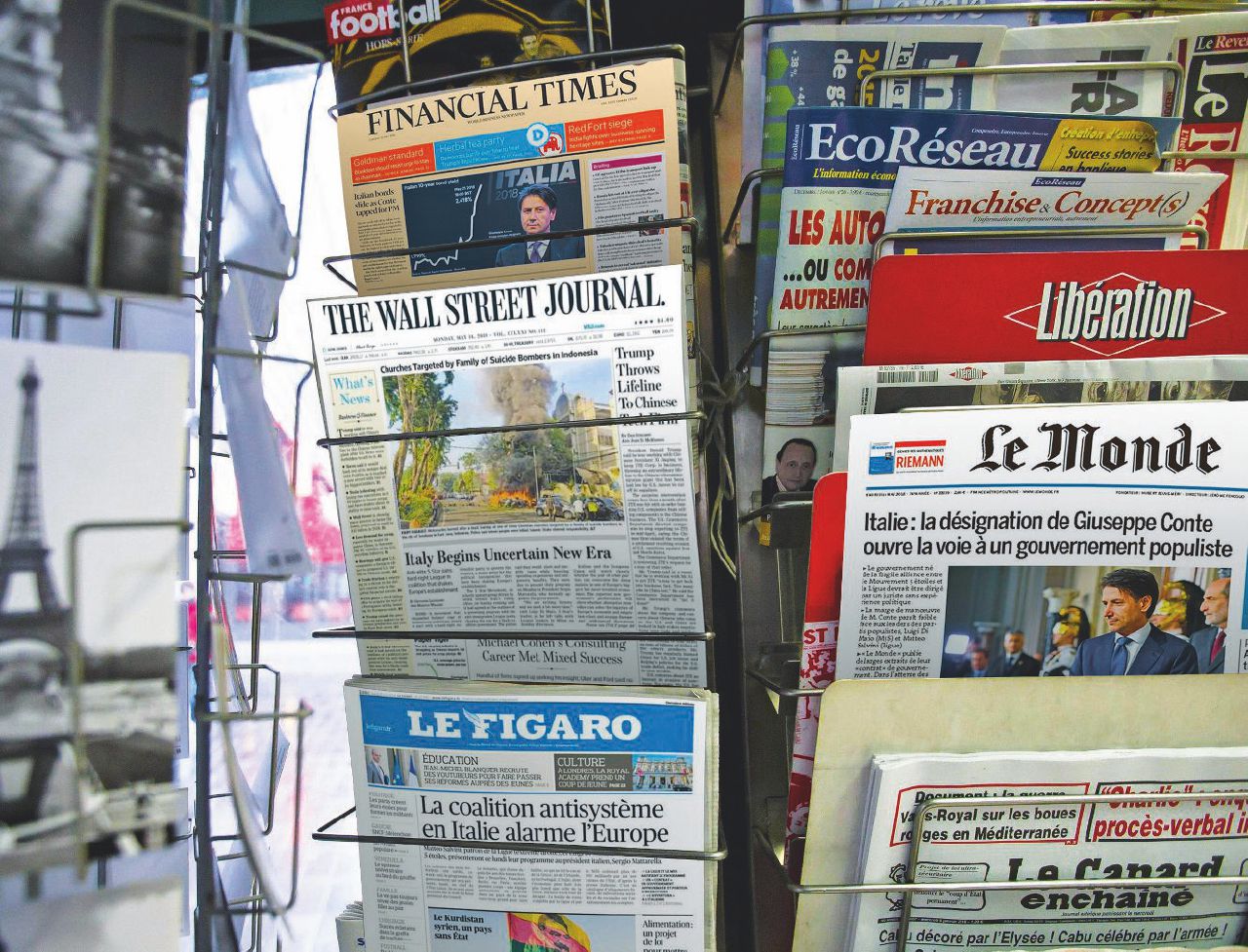 Copertina di Macron alleato e Ue morbida: per i gialloverdi l’ostacolo è Trump