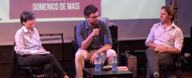 Copertina di Festa del Fatto, Stefano Feltri con Maria Cecilia Guerra e Pasquale Tridico parlano di reddito di cittadinanza. Rivedi l’evento