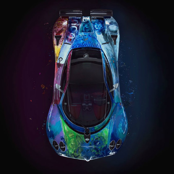 Copertina di Pagani Zonda, quel tocco di colore che esalta – FOTO