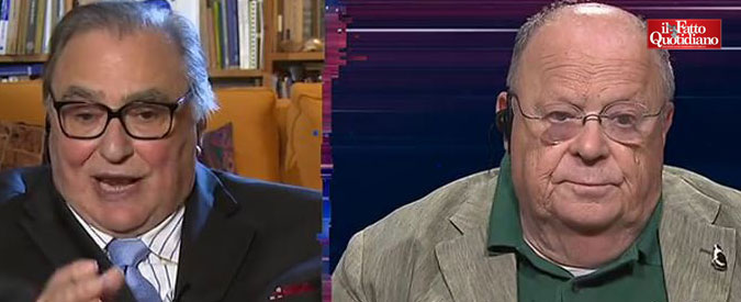 Copertina di Governo, Cazzola a Sapelli: “Sono un uomo felice”. La replica: “Avete governato negli ultimi anni e distrutto l’Italia”