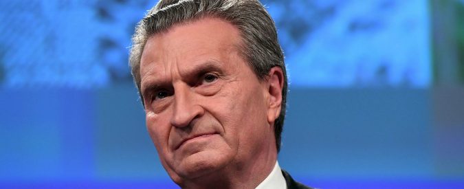 Oettinger, c’è voluto un commissario tedesco per farci sentire italiani
