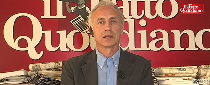 Copertina di Governo, Travaglio: “Salvini? Dopo 25 anni di predicazione irresponsabile ora voglio vederlo alla prova del realismo”