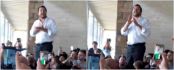 Copertina di Catania, Salvini improvvisa comizio: “Accogliamo chi fugge da guerre, ma l’Africa in Italia non ci sta”