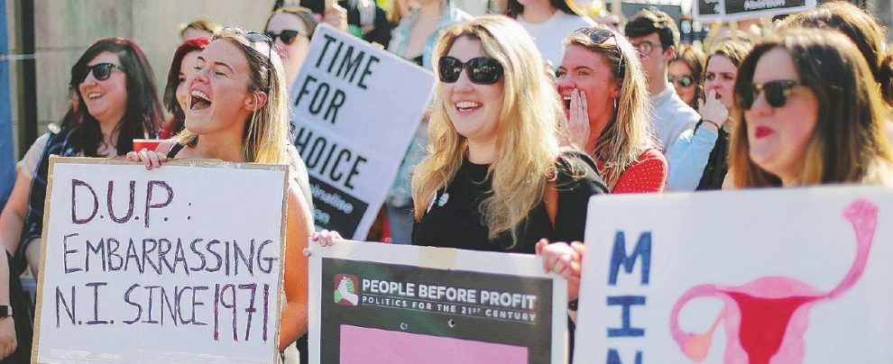C’è una Goretti pro-aborto che lotta in Nord Irlanda C’è una Goretti pro-aborto che lotta in Nord Irlanda