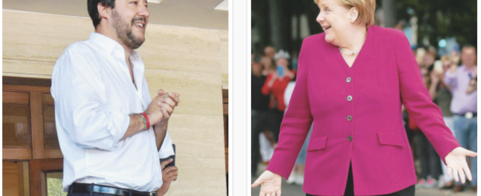 Migranti, lo strano asse tra la Merkel e Salvini Migranti, lo strano asse tra la Merkel e Salvini