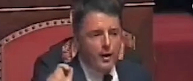 Copertina di Governo, Renzi: “Voi giustizialisti, noi garantisti. Al nome di Davigo, rispondiamo con Beccaria ed Enzo Tortora”