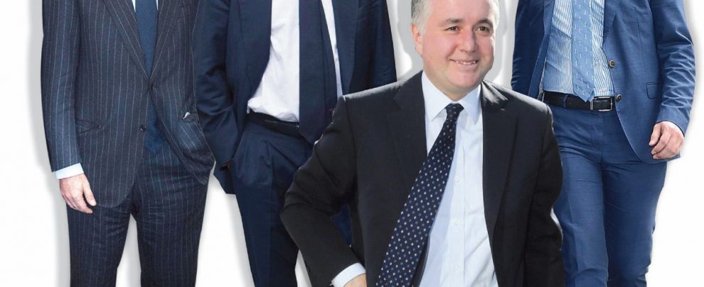 Ieri, oggi, domani - Da sinistra: Claudio Costamagna, Luigi Bisignani, Flavio Valeri e Davide Casaleggio - Ansa Per Cassa Depositi l’uomo 4 stagioni alla corte del M5S
