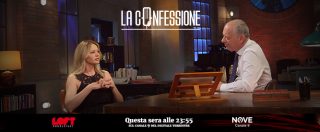 Copertina di La Confessione, Anna Falchi: “Ricucci? Menefreghista. Chiesi aiuto e persone influenti volevano approfittare di me”