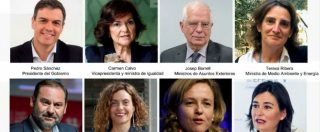 Copertina di Spagna, pronto il “governo rosa” di Pedro Sanchez: nel nuovo esecutivo 11 donne e 6 uomini. Un astronauta alla Ricerca
