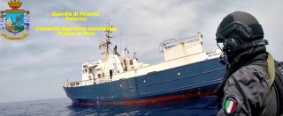Copertina di Droga, Guardia di finanza sequestra 10 tonnellate di hashish su nave a Catania: 9 arresti