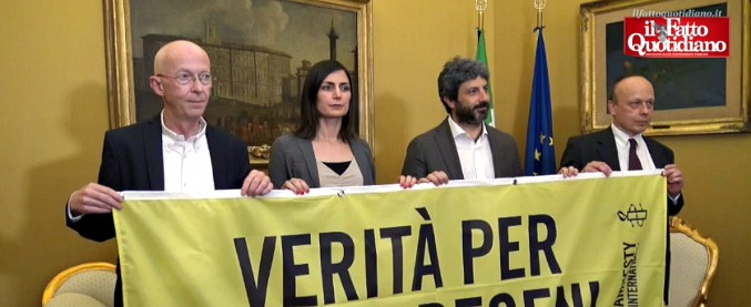 Copertina di Regeni, Fico riceve Amnesty: “Verità a ogni costo”. Marchesi: “Nessuna novità, chiederemo incontro al nuovo governo”