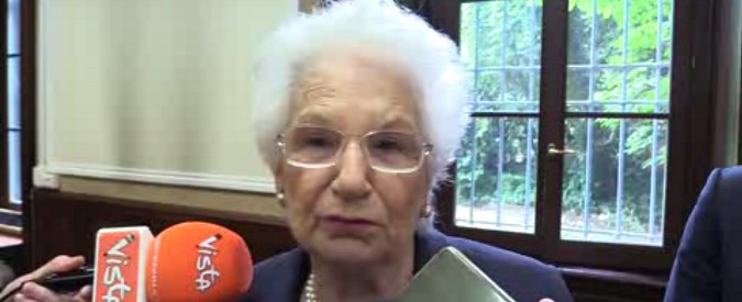 Copertina di Governo, la senatrice a vita Segre: “Gli insulti dopo discorso in Senato mi rallegrano. Nuovo esecutivo? Stiamo a vedere”