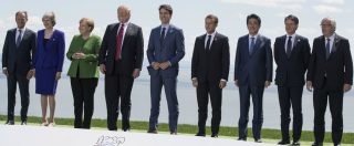 Copertina di G7, l’Ue sulla Russia: “Rientro nel G8 solo dopo progressi su Ucraina”. Conte sottoscrive: “Ma cerchiamo un dialogo”