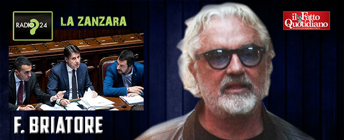 Copertina di Governo, Briatore: “Reddito cittadinanza? Follia. Al Sud già stanno sul divano gratis, ora addirittura vogliono pagarli”