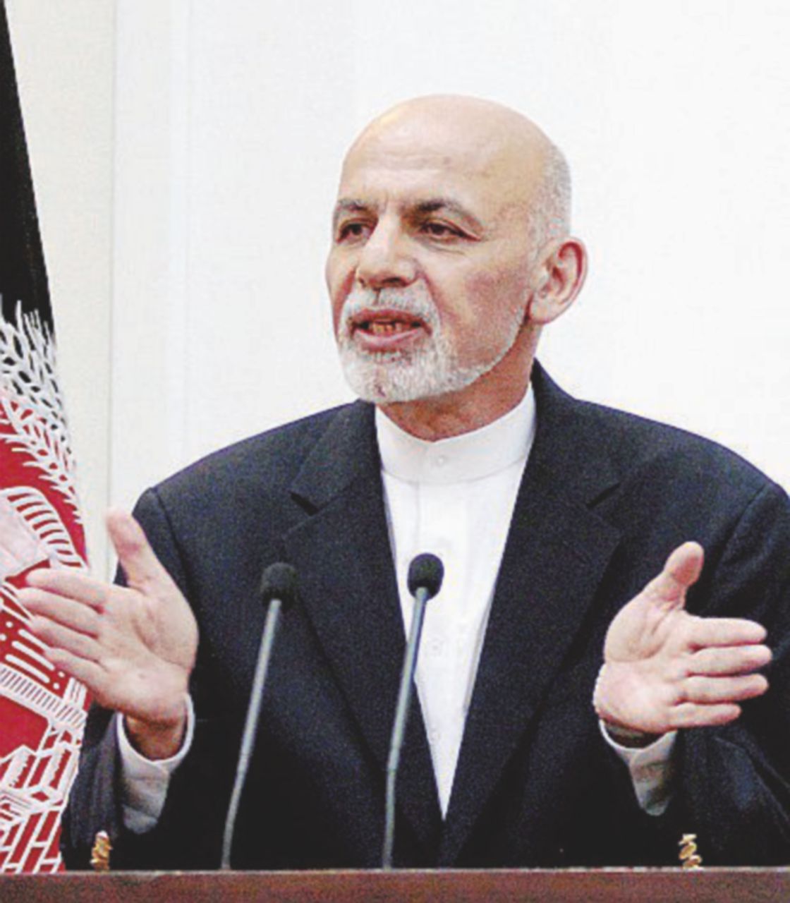 Il presidente afgano Ghani - Ansa La prima tregua dei Talebani dal 2001