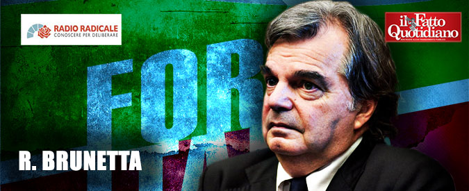 Copertina di Brunetta a Salvini: “Torna da noi, Matteo. Ricostruiamo centrodestra con Berlusconi. M5s? Degli scappati di casa”
