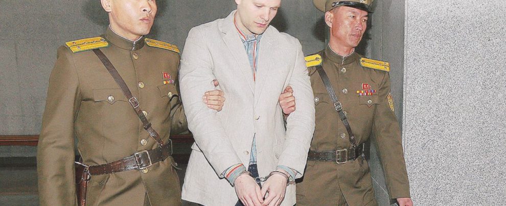 La vittima americana - Otto Warmbier, il 22enne rilasciato l’anno scorso da Pyongyang e morto poi in patria - LaPresse Quella “bagattella” dei diritti umani fantasmi al vertice