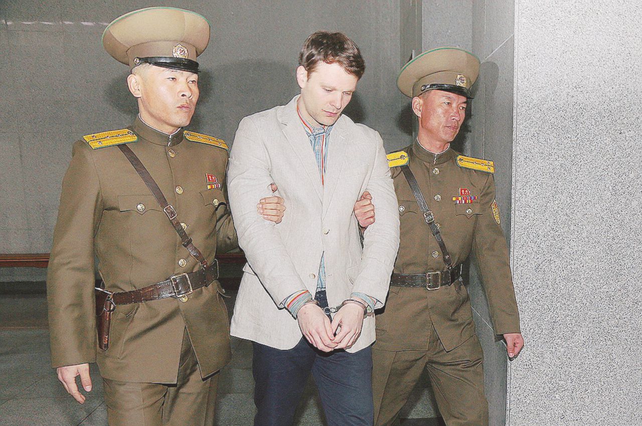 La vittima americana - Otto Warmbier, il 22enne rilasciato l’anno scorso da Pyongyang e morto poi in patria - LaPresse Quella “bagattella” dei diritti umani fantasmi al vertice