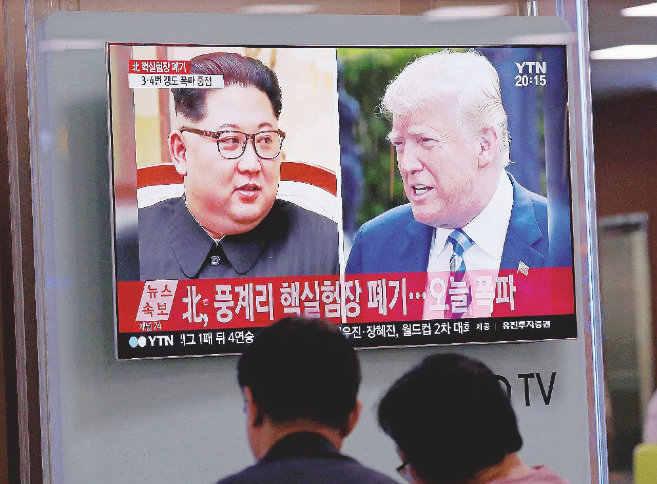 Sfida atomica Kim-Trump: guerra o pace hollywoodiana Sfida atomica Kim-Trump: guerra o pace hollywoodiana