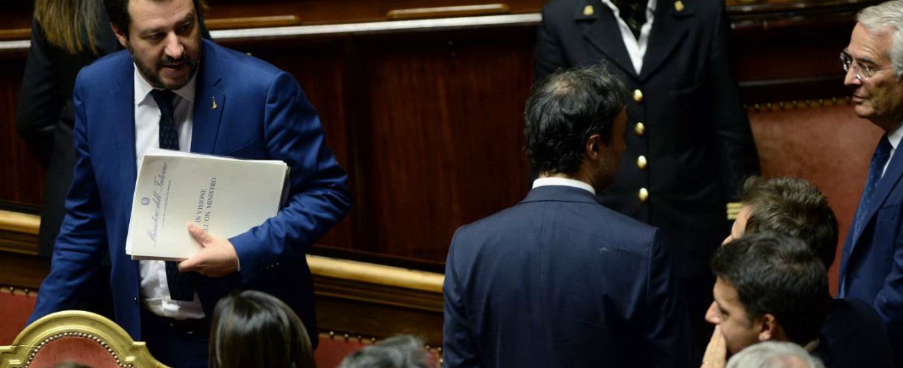 Aquarius, Salvini riferisce al Senato mercoledì. Marcucci (Pd): “Avevamo chiesto che riferisse il presidente Conte”