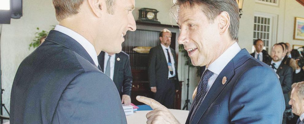 Coppia effimera - Macron aveva espresso sostegno a Conte, poi è arrivato Salvini - Ansa Aquarius, i nuovi alleati di Salvini isolano Macron
