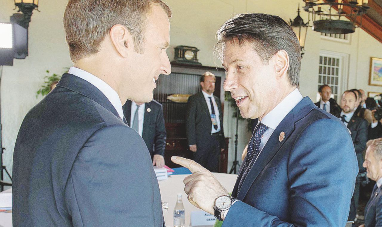 Coppia effimera - Macron aveva espresso sostegno a Conte, poi è arrivato Salvini - Ansa Aquarius, i nuovi alleati di Salvini isolano Macron
