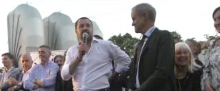 Copertina di Salvini: “Ci attaccano Saviano, Corona, Balotelli, Renzi, Lerner? Sembrano la squadra di calcetto degli sfigati”