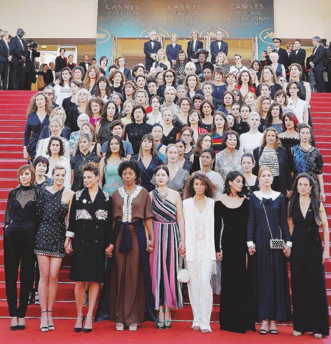 Red carpet - La protesta di attrici e registe a Cannes Costanza Quatriglio - Ansa/La Presse Maschi contro femmine: al cinema non c’è partita