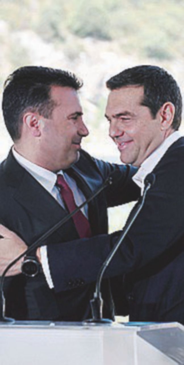 - Tsipras e Zaev Macedonia-Grecia Accordo “storico”. Ma la piazza protesta
