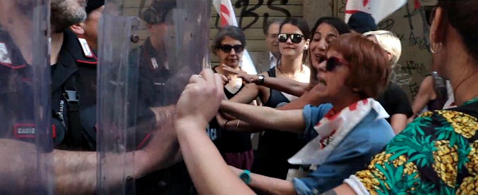 Copertina di Torino-Lione, Chiamparino convoca parlamentari: assenti Lega e M5s. Tensione tra polizia e No Tav in presidio