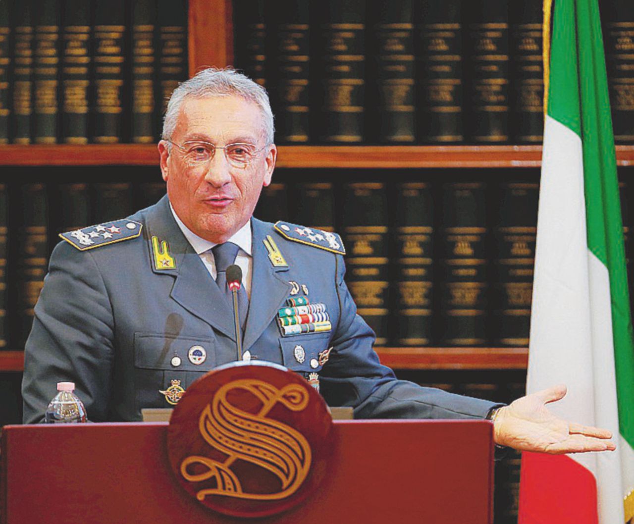 Al vertice - Il comandante della Guardia di Finanza, Giorgio Toschi, in carica dal 2016 - LaPresse Iva, frodi e truffe: l’esercito degli evasori svelato dalle indagini delle Fiamme Gialle