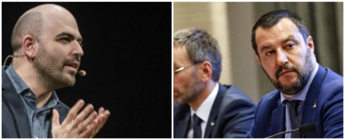 Saviano critica Salvini e il ministro mette in dubbio la sua scorta. Ecco chi l’assegna e perché lo scrittore è a rischio