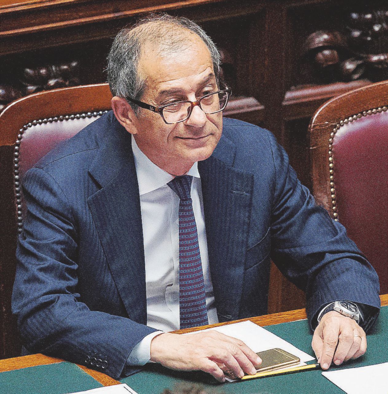 Scontento - Il ministro dell’Economia, Giovanni Tria - LaPresse L’effetto annuncio sgonfia il condono: incasso 7 miliardi