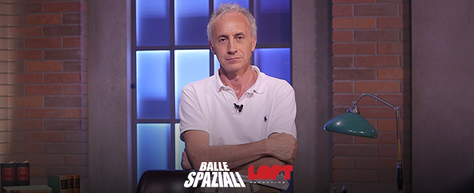 Copertina di Balle Spaziali, Marco Travaglio smonta due fake news: le bugie di Salvini sul censimento dei Rom e il “caso” Lanzalone