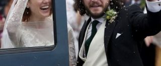 Copertina di Game of Thrones, Jon Snow e Ygritte (Kit Harington e Rose Leslie) si sono sposati (nella realtà) [FOTO]