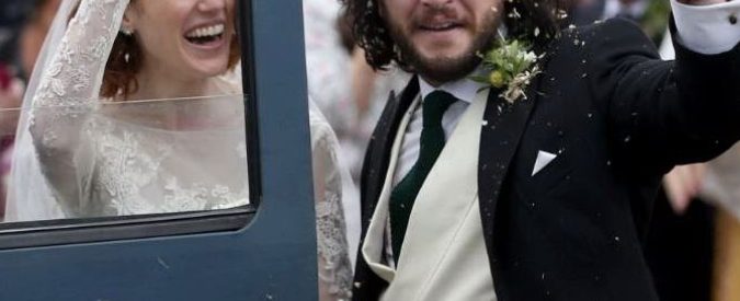 Game of Thrones, Jon Snow e Ygritte (Kit Harington e Rose Leslie) si sono sposati (nella realtà) [FOTO]