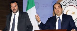 Migranti, Salvini in Libia: “Hotspot nel sud del Paese”. Vicepremier di Tripoli: “Rifiutiamo categoricamente”