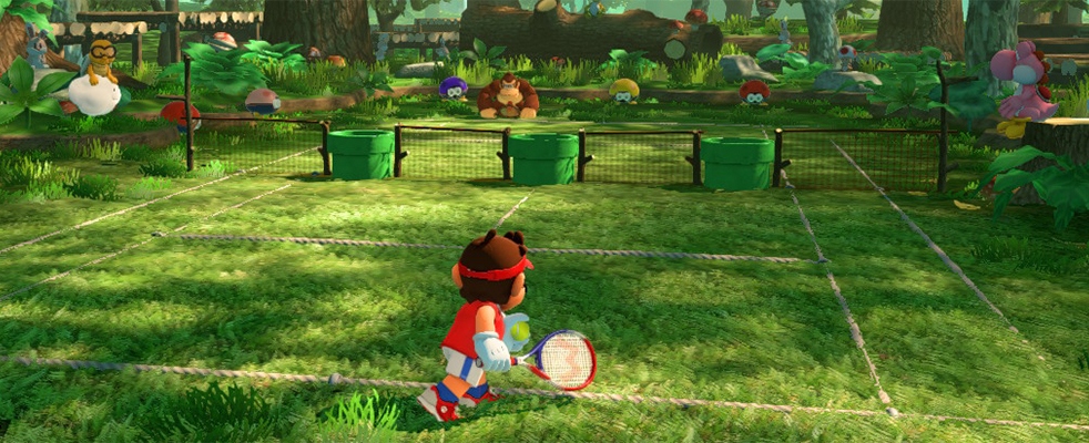 Copertina di Mario Tennis Aces, lo sportivo di Nintendo convince: ottimo mix di scanzonatezza e profondità di gioco