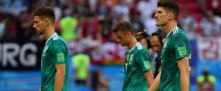 Copertina di Mondiali Russia 2018, clamorosa eliminazione della Germania: i tedeschi perdono contro la Corea e tornano a casa